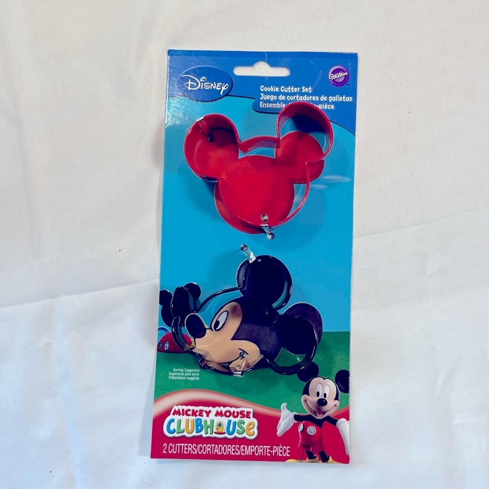 Wilton Disney Mickey Mouse Clubhouse Cookie Cutter Set